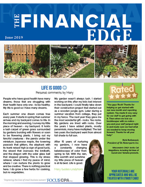 June 2019 Focus CPA Newsletter