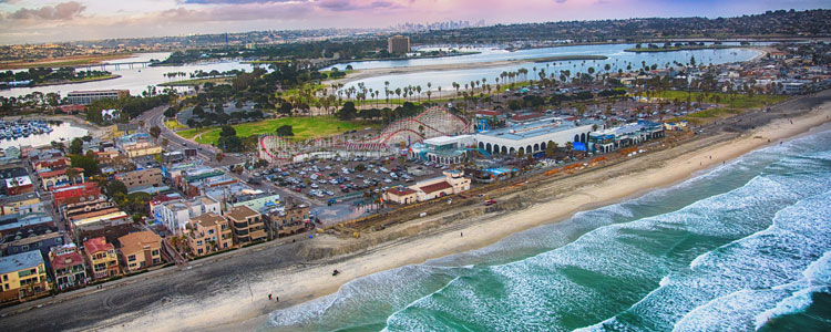 Relaxing at Mission Beach in San Diego - Mary Guldan Lindstrom | Focus CPA