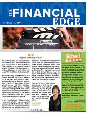 September 2019 Focus CPA Newsletter
